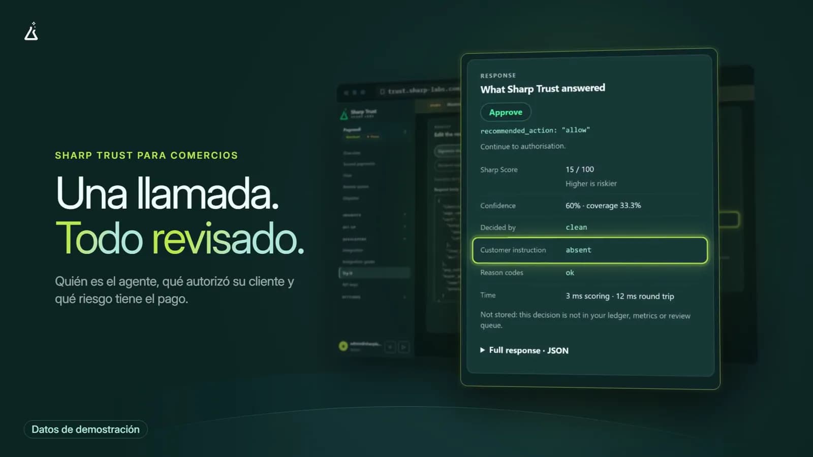 Sharp Trust para comercios, fotograma inicial del vídeo